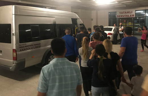 Edirne'de skandal göçmen kaçakçılığı! Okul servisini kullandılar