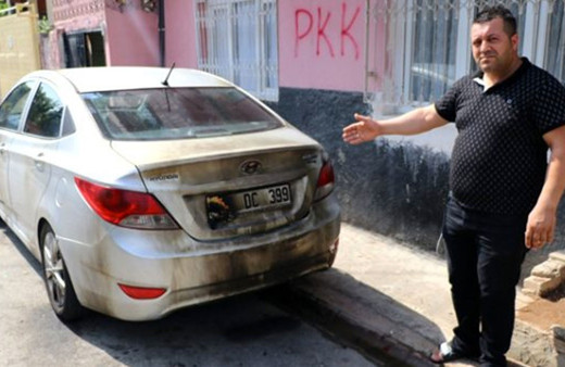 Adana'da vatandaş kayyum paylaşımı yaptı başına dert oldu aracını yaktılar