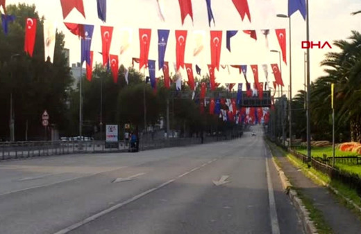 30 Ağustos provası nedeniyle kapalı olacak yollar;