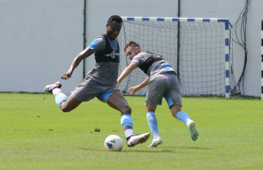 Trabzonspor'da Daniel Sturridge ilk antremanına çıktı