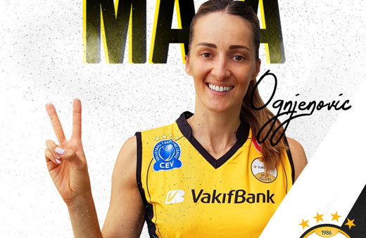 Vakıfbank Dinamo Moskavo'da forma giyen Maja Ognjenovic'i transfer etti