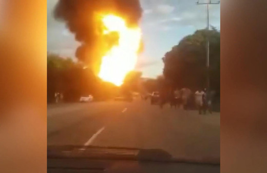 Venezuela’da gaz dolum tesisinde patlama!