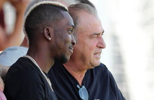 Henry onyekuru Galatasaray idmanını ziyaret etti! Fatih terim ile samimi görüntüleri dikkat çekti