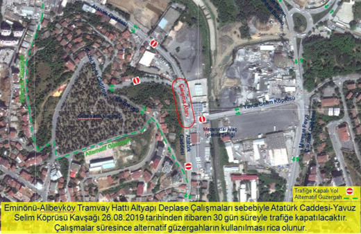 İstanbullular dikkat! Bu yol 30 gün trafiğe kapalı olacak!