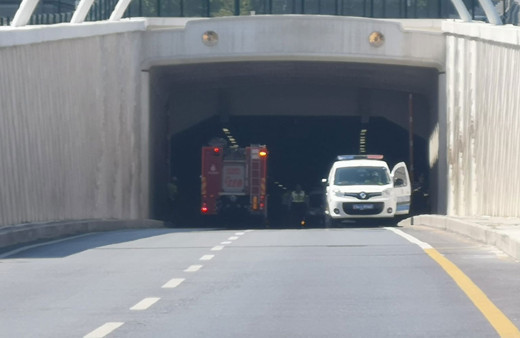 Avrasya Tüneli'nde kaza! Trafiğe kapatıldı