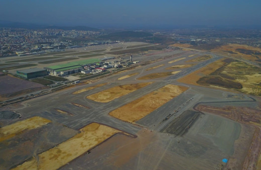 İstanbul Sabiha Gökçen Havalimanı'nda ikinci pist çalışması