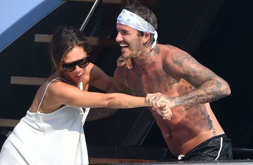 David Beckham ile Victoria Beckham'ın yattaki mahrem görüntüleri