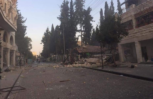 Ürdün'de patlama! Restoran yerle bir oldu