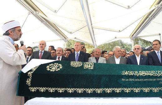 Recep Tayyip Erdoğan Şule Yüksel Şenler'in cenaze törenine katıldı