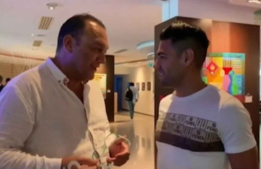 TRT SPOR muhabiri Falcao ile görüştü