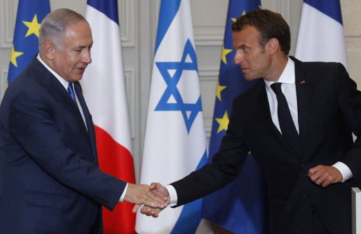 Netanyahu'dan Macron'a İran uyarısı