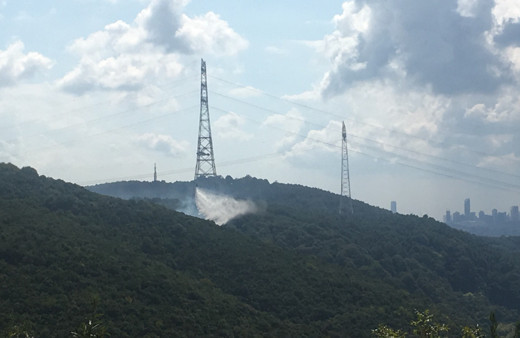 Anadolu Kavağı’nda korkutan orman yangını