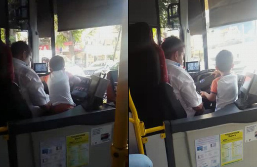 İstanbul’da çocuğa otobüs kullandıran şoför yakalandı