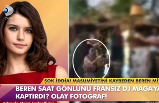 Beren Saat'in gönlünü Fransız DJ Maga'ya kaptırdığı iddiası