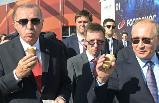 Putin ve Erdoğan'ın renkli görüntülerine sahne olmuştu dondurmacı o anları anlattı