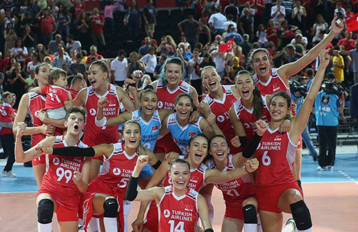 A Milli Kadın Voleybol Takımı çeyrek finalde