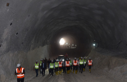 Hasankeyf Tüneli'nde ışık göründü
