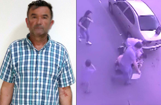 Ankara'da barışma teklifini reddeden sevgilisini oğlunun önünde bıçakladı