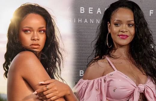 İç çamaşırı markasını çıkaran Rihanna'nın seksi pozları sosyal medyayı salladı