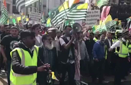 Londra’da Hindistan karşıtı protesto