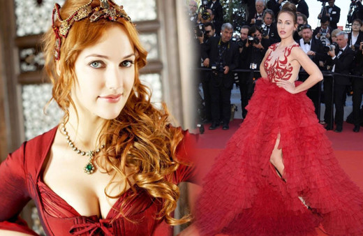 Meryem Uzerli yeniden Hürrem Sultan oldu Muhteşem Yüzyıl göndermesi