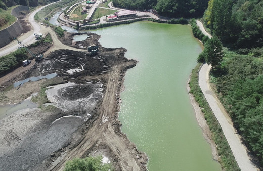 Trabzon'da Sera Gölü'nde 3 aydır yapılıyor! Tam 600 kamyon çıktı bitmedi