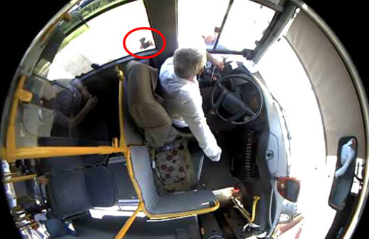 Tartıştığı otobüs şoförünü baltayla tehdit etti