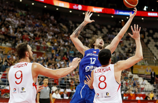 Türkiye Çekya'ya 91 - 76 yenildi turnuvaya veda etti