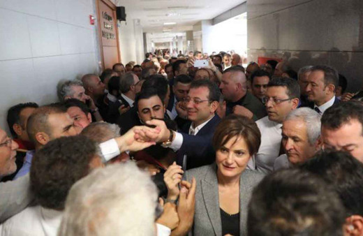 Ekrem İmamoğlu Canan Kaftancıoğlu'na destek