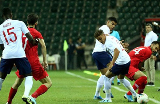 Ümit Milli Takımımız, İngiltere'ye 3-2 yenildi