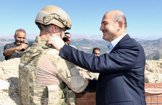 Süleyman Soylu Tunceli'de 1500 rakımda! İşte renkli görüntüler