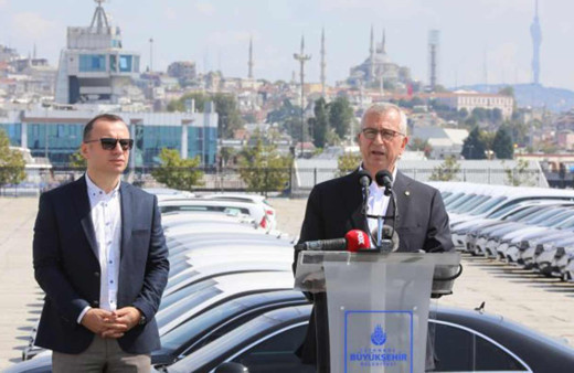 İstanbul Büyükşehir Belediyesi'nden Yenikapı'daki makam araçları açıklaması