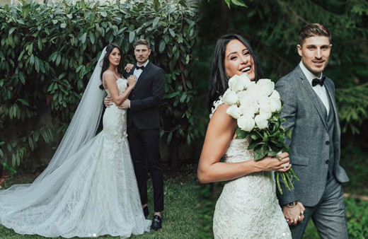 2018 Yılındaki Survivor ekibini Sahra Işık'ın düğünü topladı! İdris Aybirdi ile evlendi