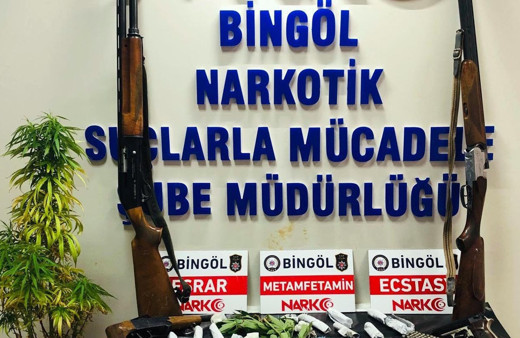 Bingöl'de dev uyuşturucu operasyonu: 250 polis katıldı 20 tutuklama