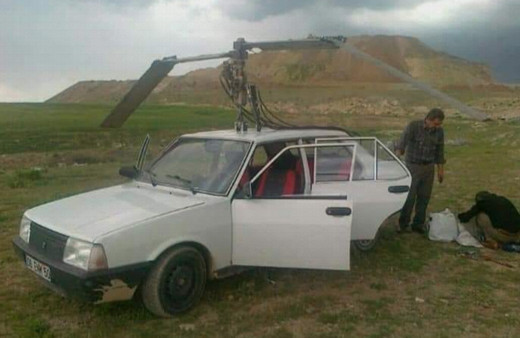 Tofaş Şahin'e helikopter pervanesi takan Türkler Ekşi'yi salladı