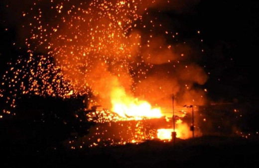 KKTC’de askeri bölgede art arda şiddetli patlamalar meydana geldi