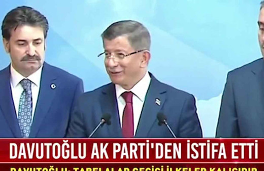 Ahmet Davutoğlu AK Parti'den istifa etti