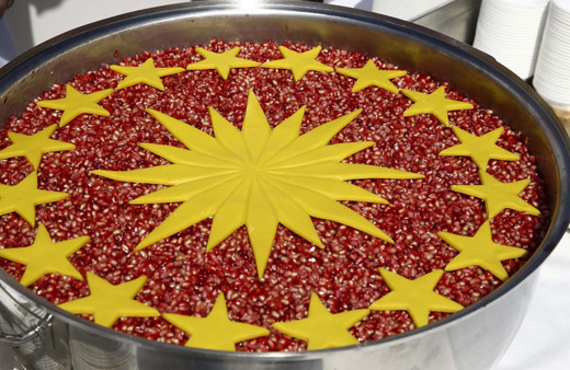 Cumhurbaşkanlığından Beştepe Millet Camisi'nde vatandaşlara aşure ikramı