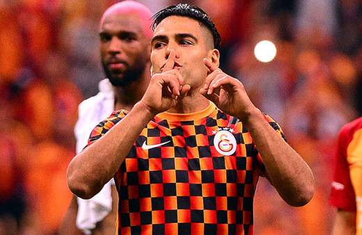 Falcao'dan maç sonu üçlüsü