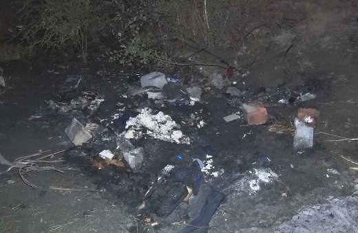 Gaziosmanpaşa'da yanan çadırda erkek cesedi bulundu