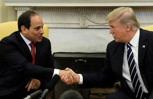 Donald Trump Sisi'den 'en favori diktatörüm' diye bahsetmiş