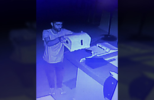 Aydın Kuşadası'nda hırsızlık şüphelisi keşif yaparken yakalandı