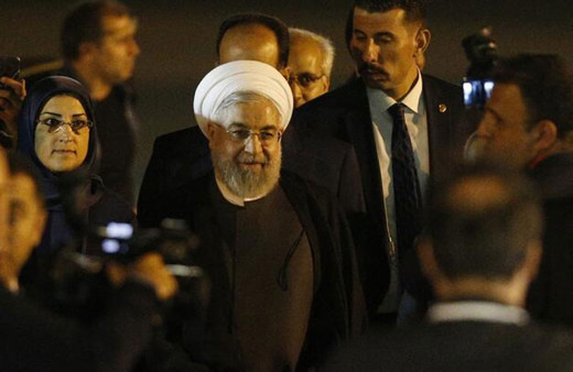 İran Cumhurbaşkanı Ruhani Ankara'da