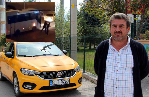 Bolu'da aynasına kıran kadını döven taksici: Mecburen yaptım kesinlikle kadına şiddet yoktur