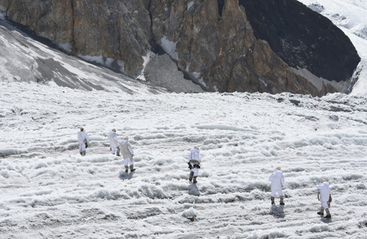 Dünyanın en yüksek savaş alanı uluslararası medya tarafından ilk kez görüntülendi!