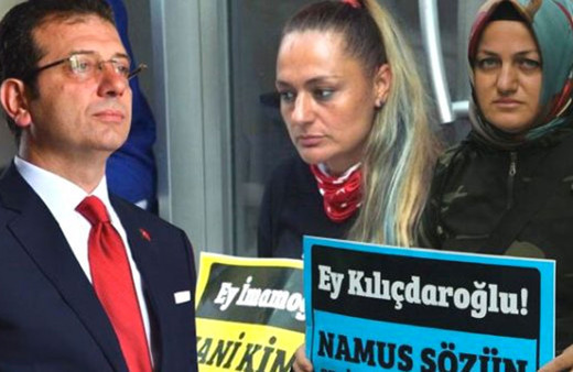 İBB'den çıkarılan işçiler CHP il binası önünde oturma eylemi başlattı