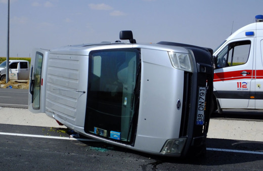 Aksaray’da trafik kazası: 5 yaralı