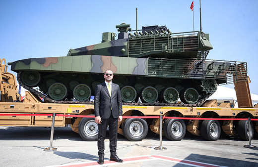 TEKNOFEST'te sergilenen yerli tank Altay T1 için sürpriz çalışma