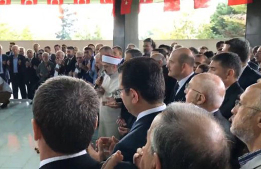 Süleyman Soylu ve Ekrem İmamoğlu pejmürde ederiz lafı sonrası ilk kez yan yana