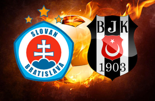Beşiktaş'ın Slovan Bratislava maçı kadrosu belli oldu